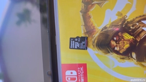 Nintendo switch v2 full box cu extra controller