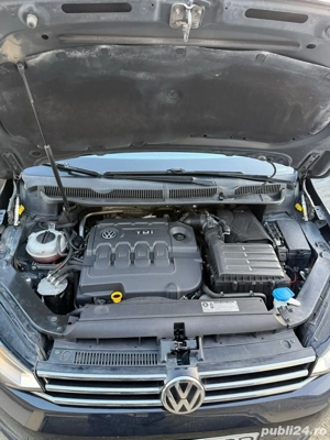 vw touran 1,6dsl negru 2016 - imagine 8