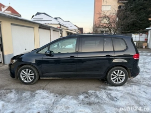 vw touran 1,6dsl negru 2016 - imagine 2