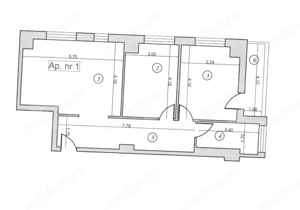 Apartament 3 camere – 71 mp utili | Bloc nou | Finisaje la alegere - Burdujeni - imagine 3