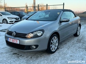 VW Golf 6 Cabrio an 2012,1.6 tdi-Euro 5, Acept Variante - imagine 5