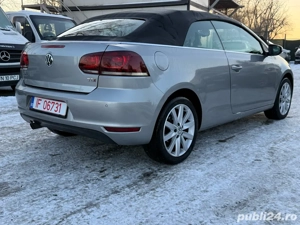VW Golf 6 Cabrio an 2012,1.6 tdi-Euro 5, Acept Variante - imagine 6