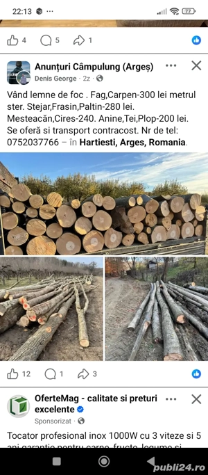 lemne de foc    este valabil 