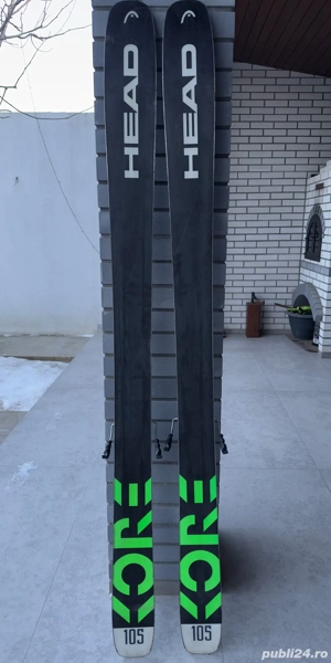Schiuri HEAD KORE 105   freeride   all-mountain   stare foarte bună - imagine 2