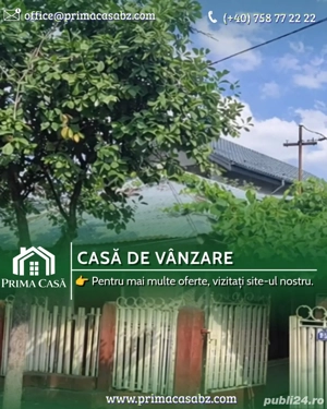 Casa in zona Mihai Viteazu   teren 200mp   Pret: 50.000    