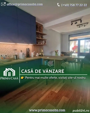 Vila   Cartier Orizont BZ   4 camere   mobilata utilata   Pret: 325.000   