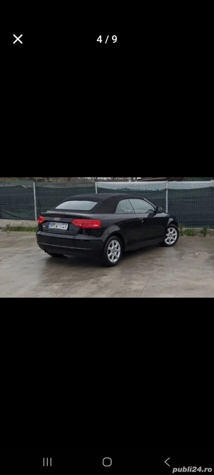 de vânzare audi a3 cabrio dizel an 2010 kilometer 2.3000 - imagine 2