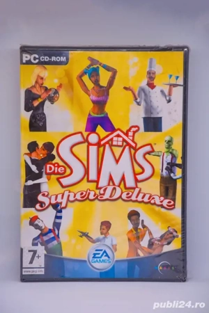 Joc PC   Retro PC Game   The Sims 1 Super Deluxe Edition   Sigilat   Sealed
