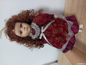 Papusa porțelan vintage