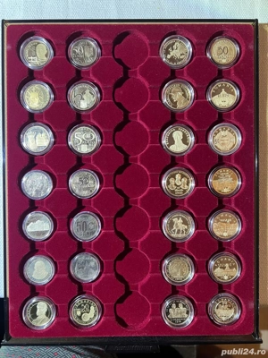 Colectie completa monede 50 bani comemorative