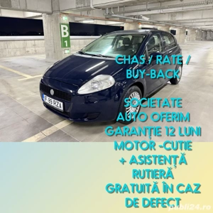Fiat Punto 1.3 Multijet Diesel 2008 | 75 CP | 211.000 km reali | Garanție 12 luni