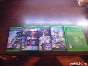 Vând Xbox One S 1 TB editie limitata cu Minecraft + 5 jocuri