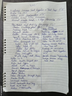 Machete Modelism scara 1 72 si 1 35