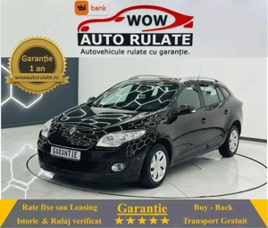 RENAULT MEGANE 2013 1.5D E5 Garantie 12 Luni Rate Avans 0 Doar Cu Buletinul