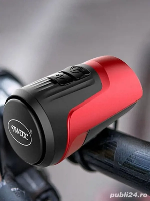 Sonerie alarma antifurt bicicletă trotineta 125db 200mAh Twook IPX5 mi - imagine 8
