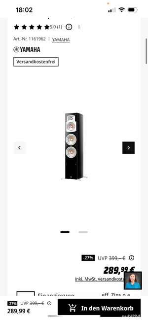 Sistem Home Cinema Yamaha  - imagine 3