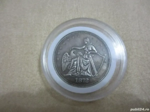 Moneda Half Dolar 1872 alama placata cu argint 925-comemorativa,colectie