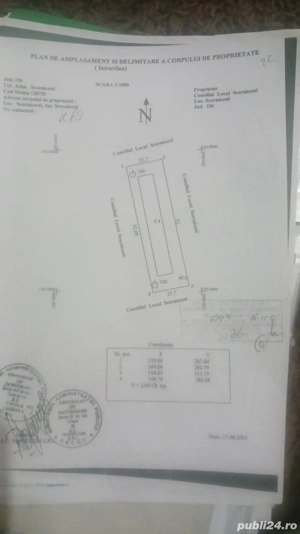 Vând teren intravilan în Scornicești