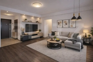 Apartament 2 camere, 51 mp,  Valea Lupului