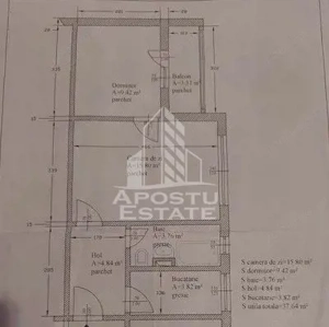 Apartament semidecomandat, 2 camere, centrala proprie,Sagului - imagine 9