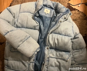 Geaca groasa din jeansi ( blugi)