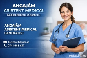 Angajam Asistent Medical Generalist