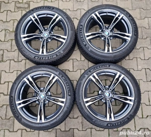 Jante BMW M pe 19 originale 8 G14 G15 5 G30 3 G20 anvelope iarna roti jenti - imagine 5