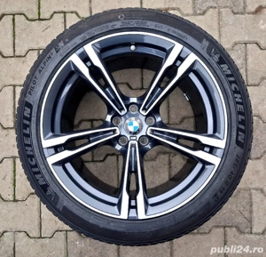 Jante BMW M pe 19 originale 8 G14 G15 5 G30 3 G20 anvelope iarna roti jenti