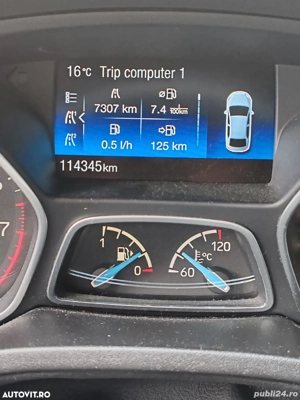 Vand Ford Focus EcoBoost 1.0 L din 2015 - Benzina - imagine 6