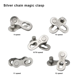 Set 2 Za rapida zale lanț bicicletă de la 6 la 12 viteze cursiera mtb