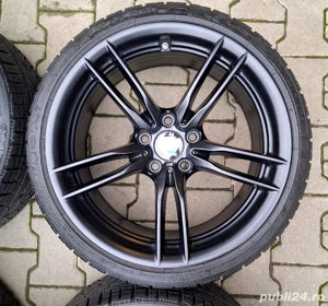 Jante BMW M pe 19 originale 5 F10 7 F01 4 F32 3 F30 2 F20 anvelope iarnă roti jenti - imagine 9