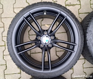Jante BMW M pe 19 originale 5 F10 7 F01 4 F32 3 F30 2 F20 anvelope iarnă roti jenti - imagine 6