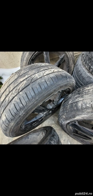 Set 4 jante aliaj 17",4 prezoane(anvelope vara) - imagine 2