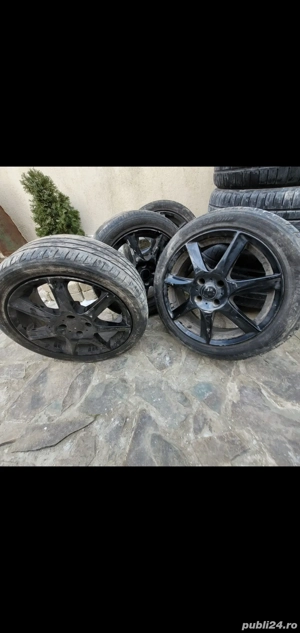 Set 4 jante aliaj 17",4 prezoane(anvelope vara) - imagine 5