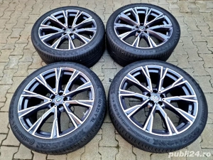 Jante BMW Individual pe 22 X5 G05 X6 G06 XM IX anvelope roti jenti - imagine 2