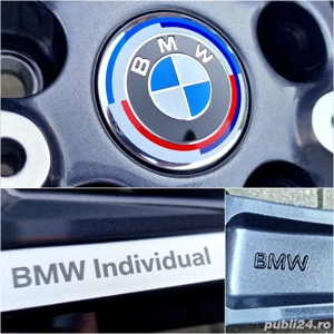 Jante BMW Individual pe 22 X5 G05 X6 G06 XM IX anvelope roti jenti - imagine 3