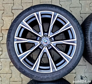 Jante BMW Individual pe 22 X5 G05 X6 G06 XM IX anvelope roti jenti - imagine 9