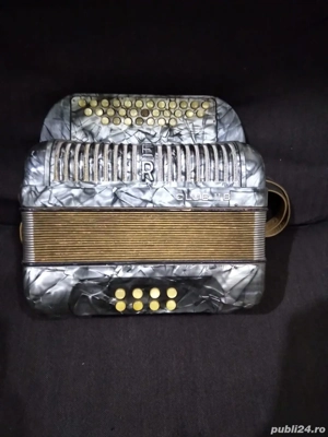 Acordeon Diatonic Hohner Club II B - Vintage - Stare Bun