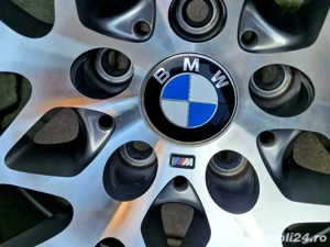 Jante BMW M Competition pe 20 originale 4 F32 7 F01 5 F10 3 F30 2 F20 anvelope roti jenti Diamond Cu - imagine 3