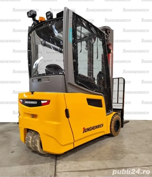 Electrostivuitor Jungheinrich EFG 220, capacitate 2000 kg, înălțime de ridicare 3500 mm - imagine 2