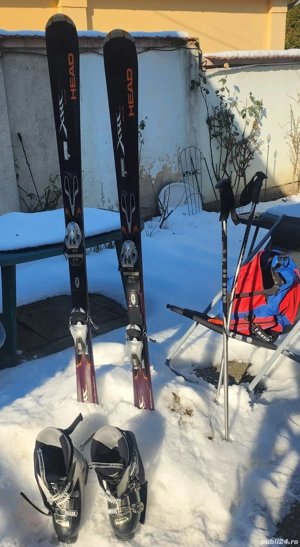 Schiuri HEAD 170 + clăpari HEAD 40 - imagine 2