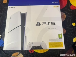 Vând PS5 Slim (PS5) 1TB, E-Chassis, White