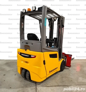 Electrostivuitor Jungheinrich EFG 215, capacitate 1500 kg, înălțime de ridicare 4640 mm - imagine 2