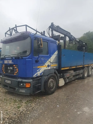 Vând Camion MAN cu Macara - imagine 2