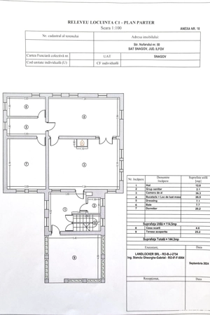 Vanzare vila 6 camere 264mp + garaj + garsoniera separata + 1490mp Centru Snagov Ilfov Nufarului 50A - imagine 4