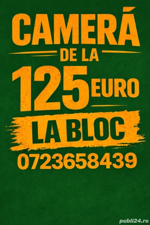 Proprietar ofer cu  125 EURO,  1 cameră separată   