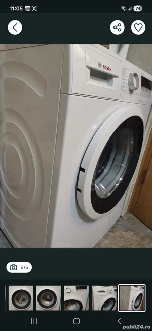 masina de spalat rufe Bosch,impecabila