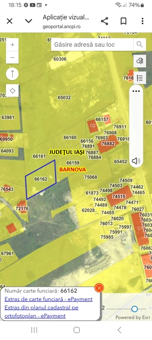 Teren de vanzare Visani