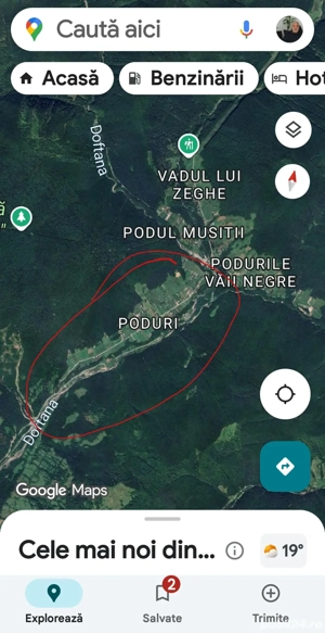 Vand 750 mp teren intravilan, plat, Valea Doftanei Poduri - imagine 6
