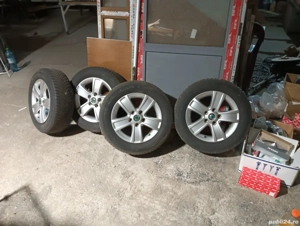 Vând jante skoda R15 echipate de iarna